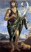 BARTOLOMEO VENETO John the Baptist Spain oil painting artist